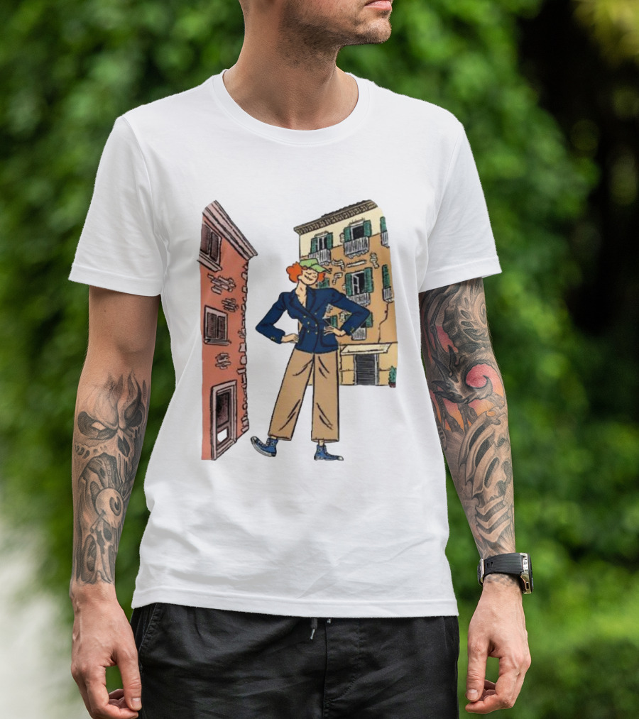 Dick Carroll X Roy Roger’s Positano Chic Casual Stroll T-Shirt