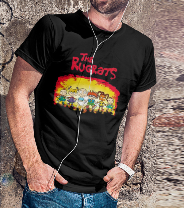 The Rugrats Characters X The Warriors Fusion T-Shirt