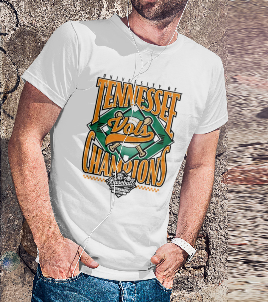 University Of Tennessee Vols Champions SEC Baseball Tournament 2024 Vintage T-Shirt
