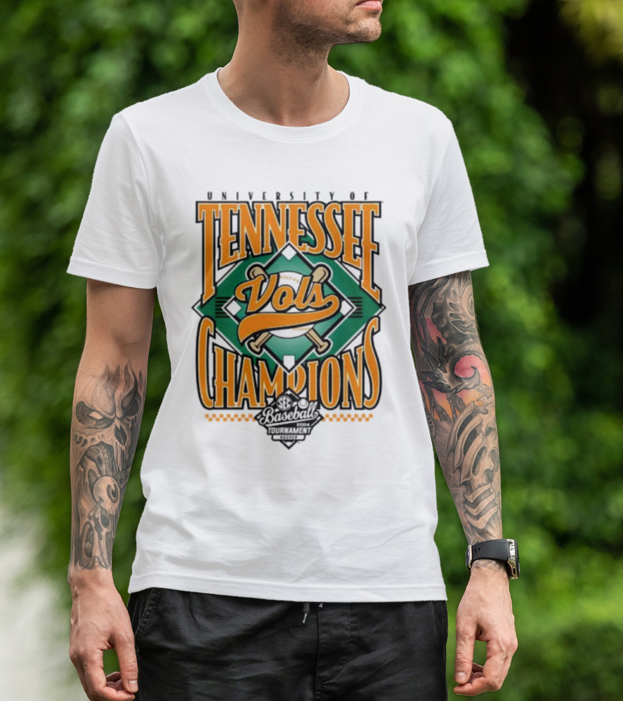 University Of Tennessee Vols Champions SEC Baseball Tournament 2024 Vintage T-Shirt