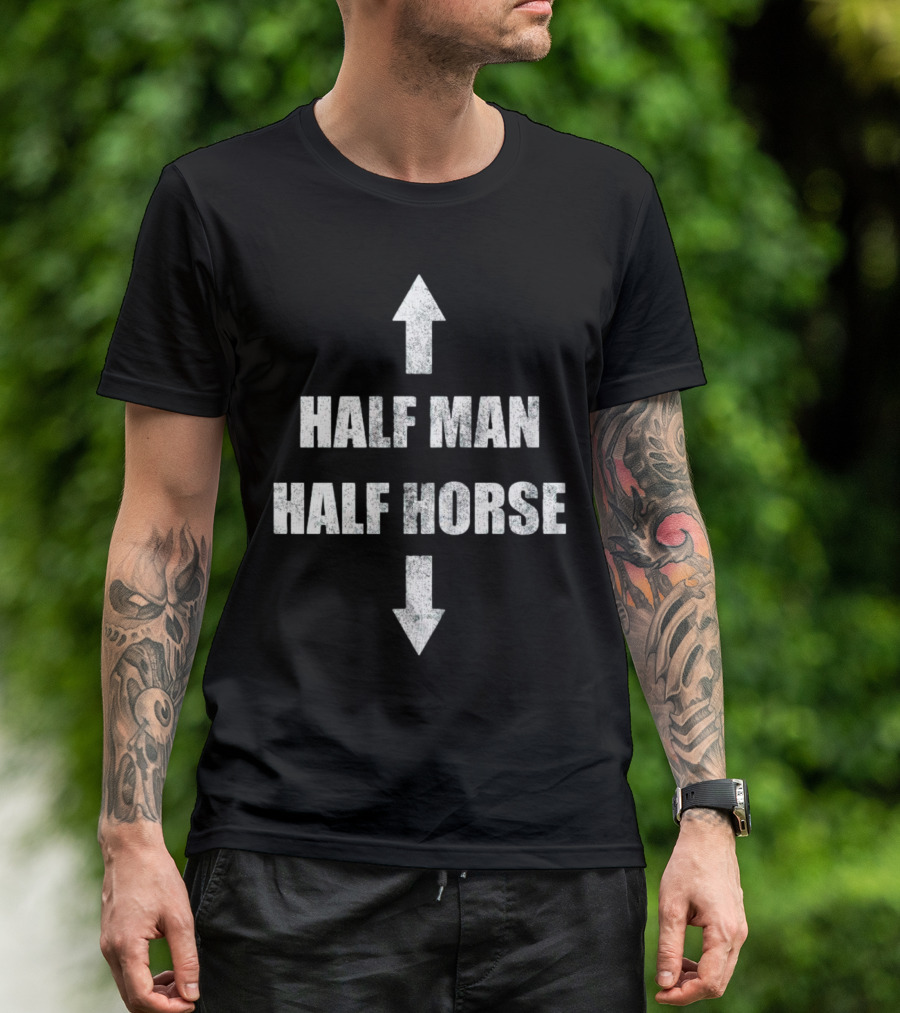 Half Man Half Horse Arrows T-Shirt