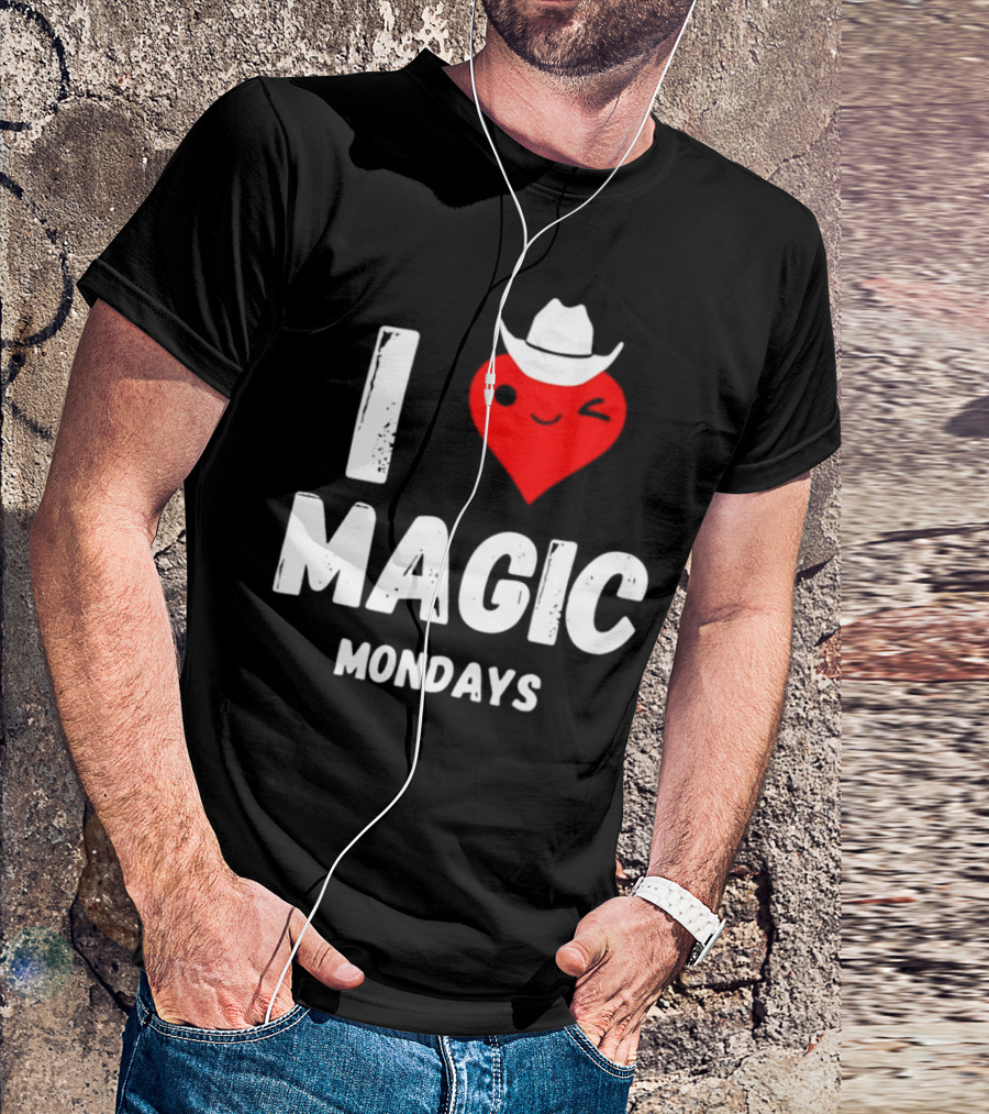 I Heart Cowboy Magic Mondays T-Shirt