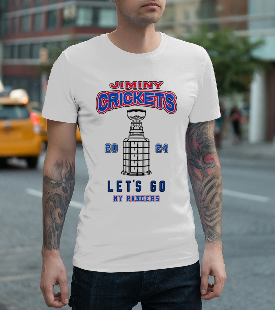 Jiminy Crickets Let's Go NY Rangers T-Shirt