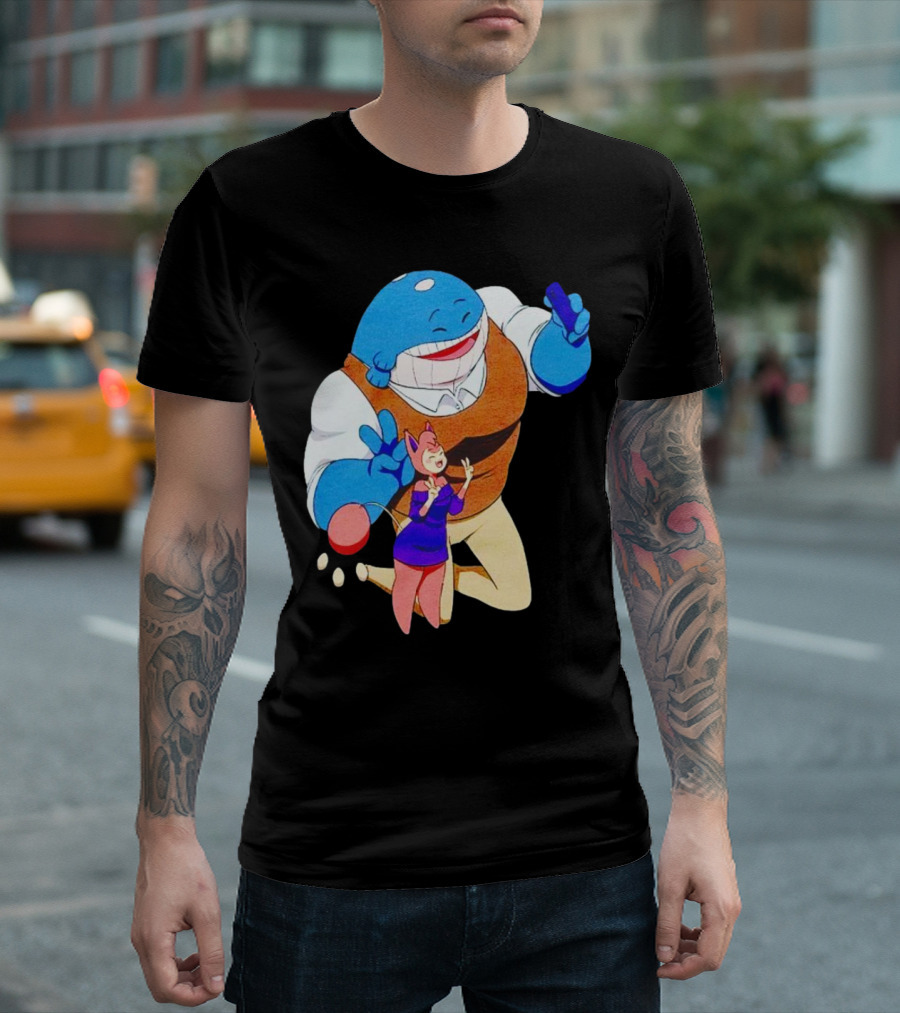 Tinder Skitty Selfie Time Pokémon Mashup T-Shirt