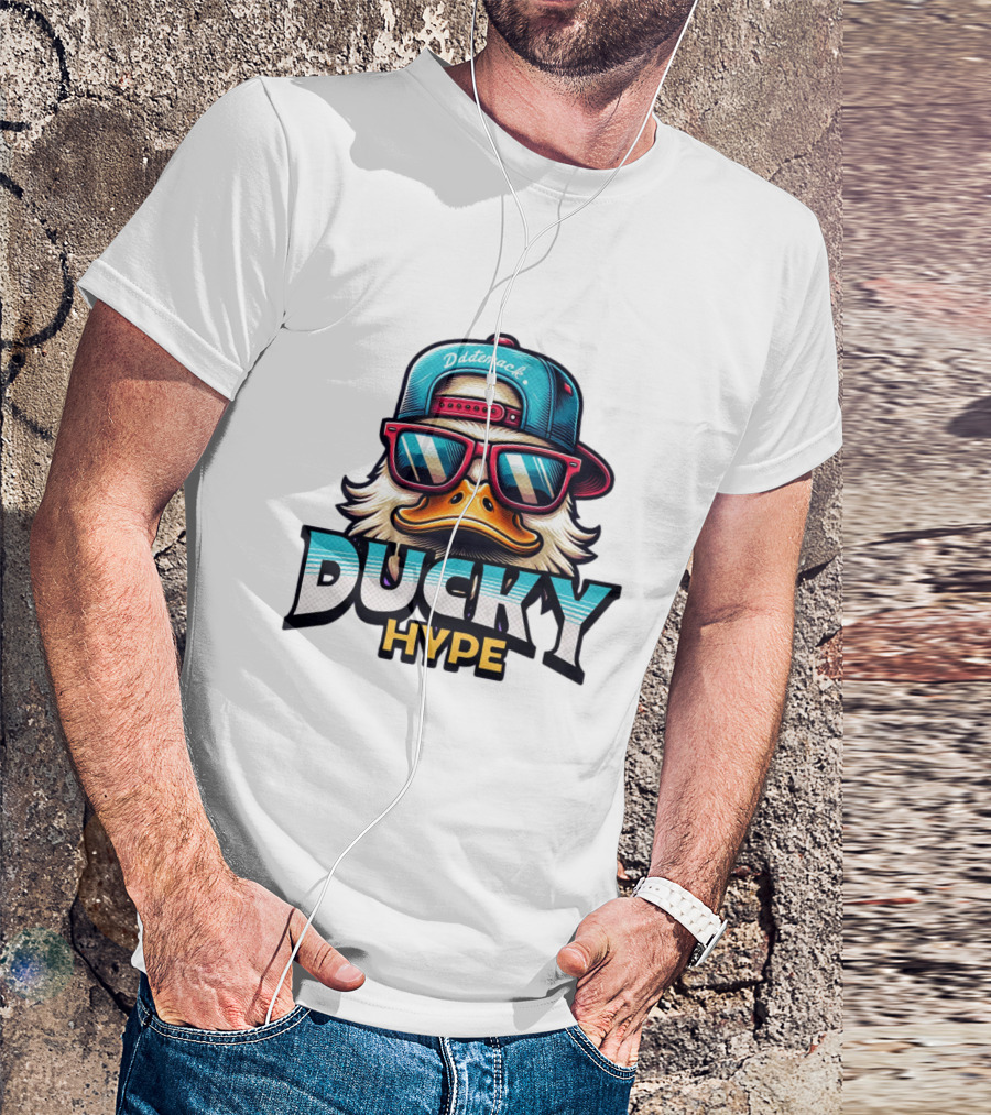 Ducky Hype Dddemack Duck Gaming Esports T-Shirt