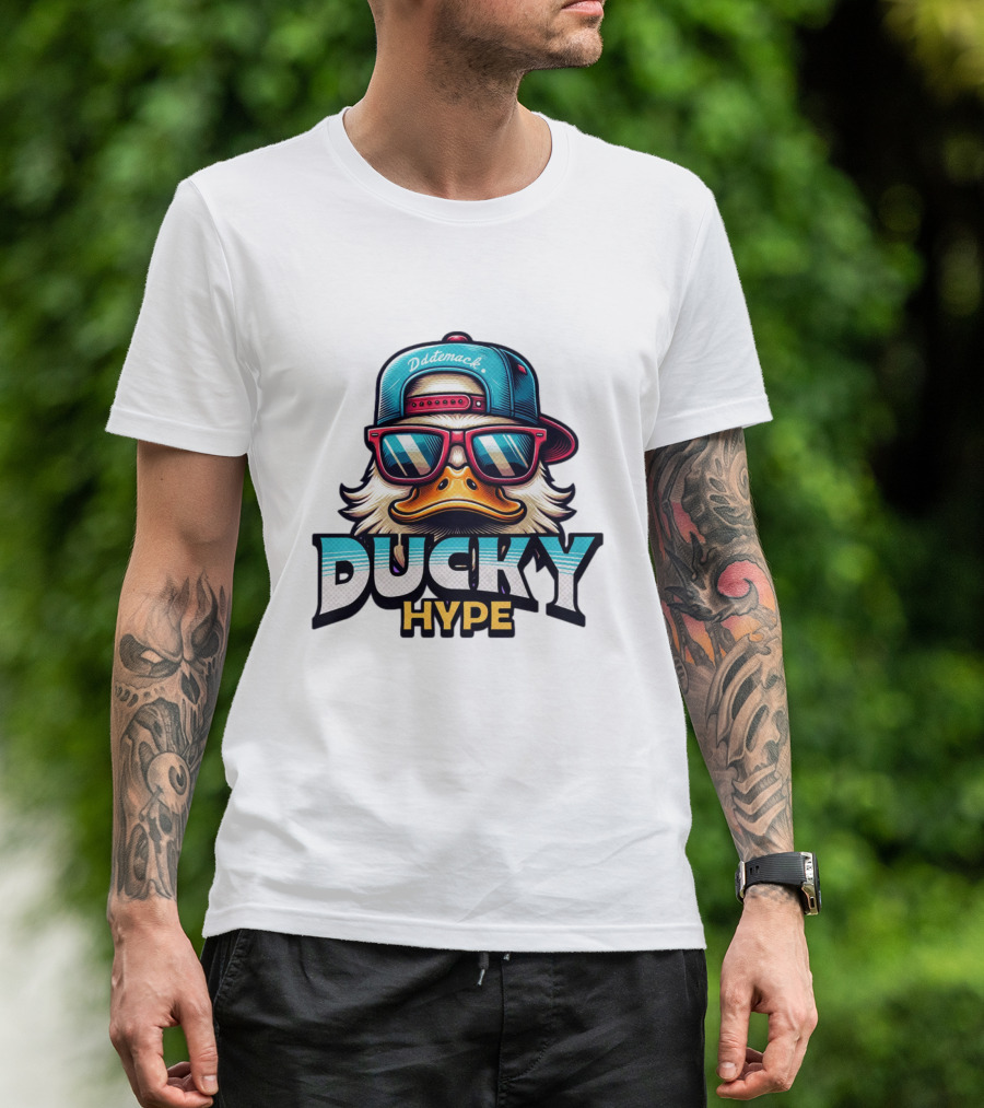 Ducky Hype Dddemack Duck Gaming Esports T-Shirt