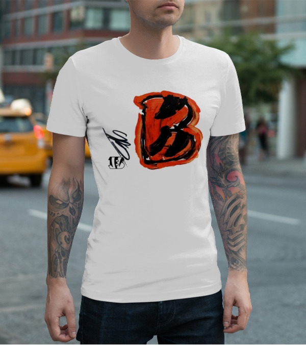 Rookies Cincinnati Bengals Bold Orange B T-Shirt