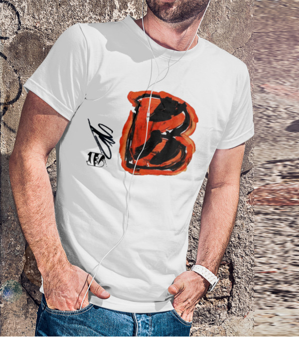Rookies Cincinnati Bengals Bold Orange B T-Shirt