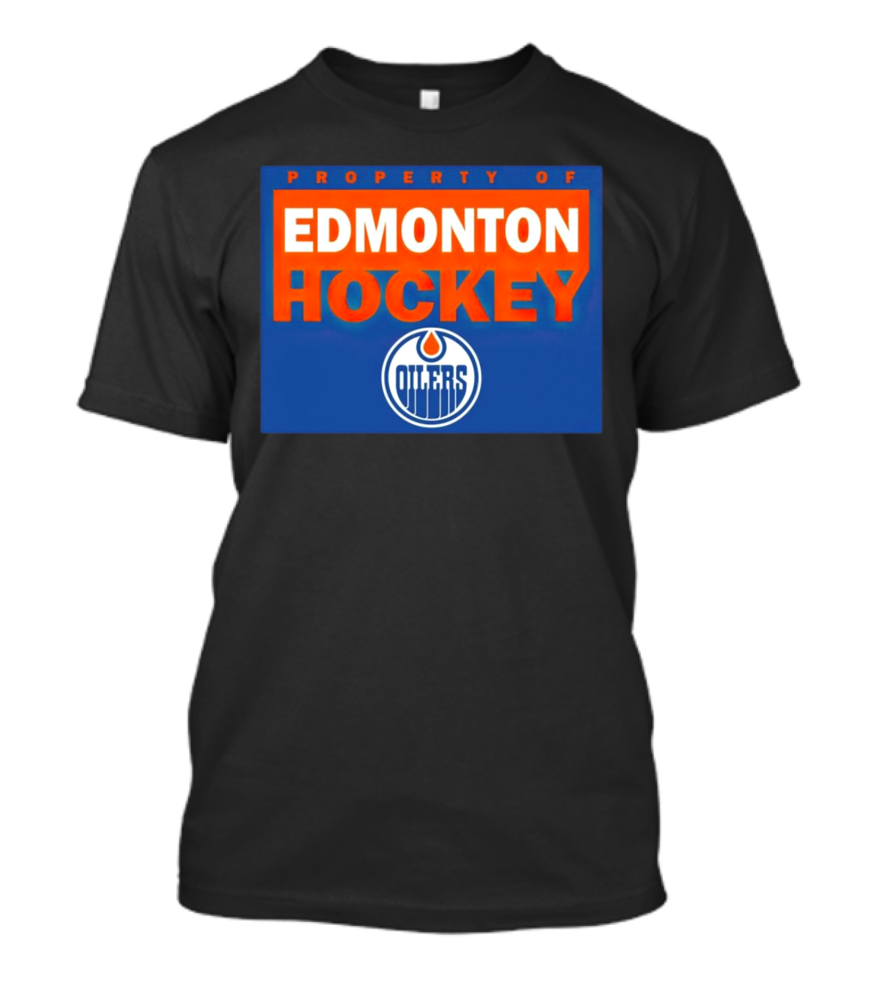 Property Of Edmonton Hockey Oilers T-Shirt