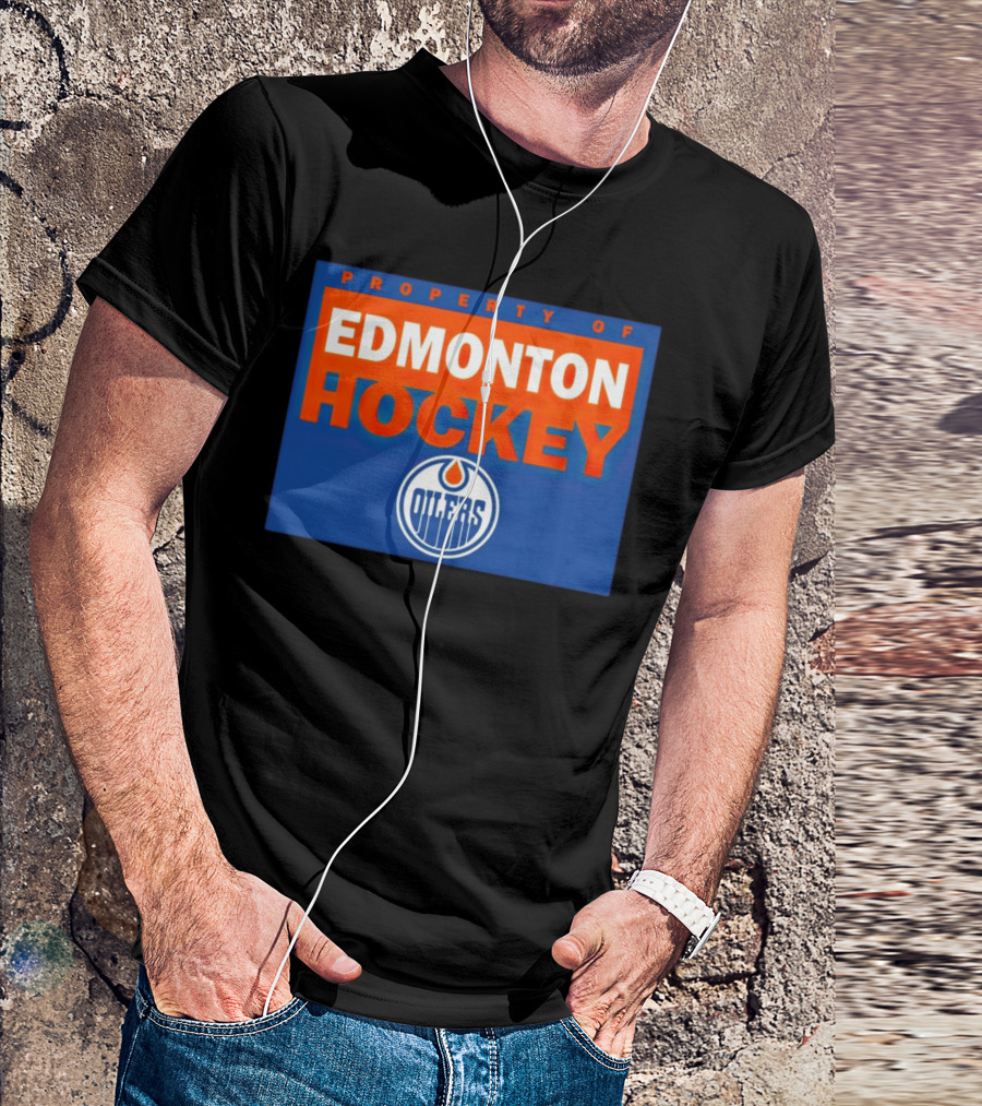 Property Of Edmonton Hockey Oilers T-Shirt