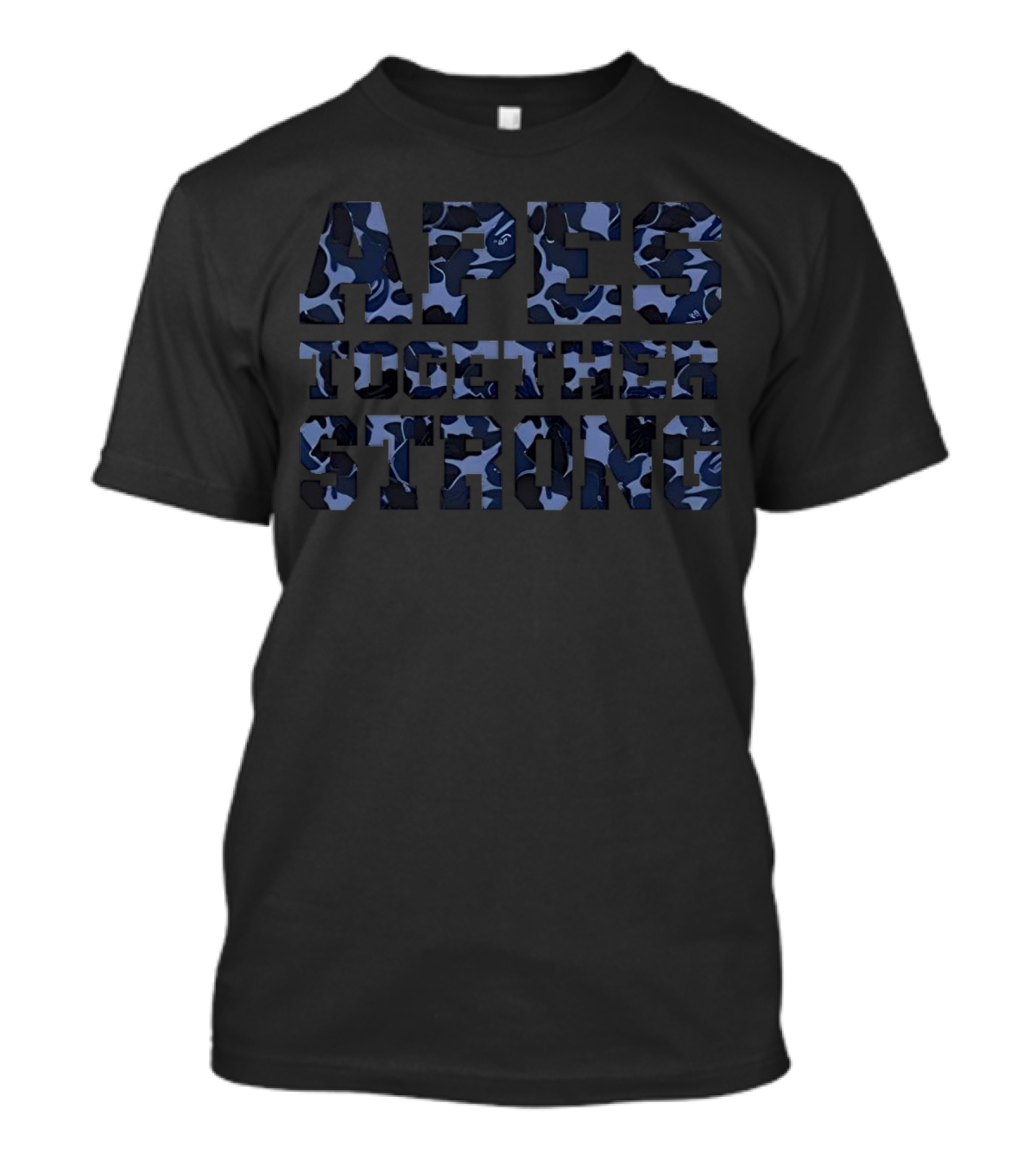 APES TOGETHER STRONG Camouflage T-Shirt