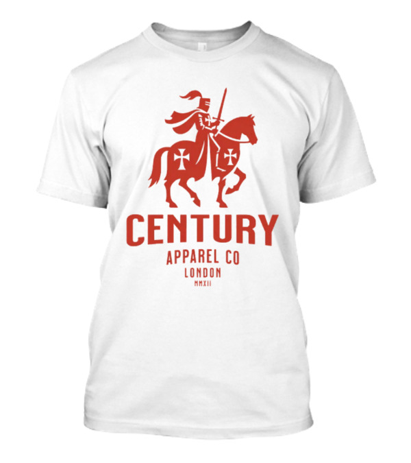 Century Apparel Co London MMXII Knight On Horse T-Shirt
