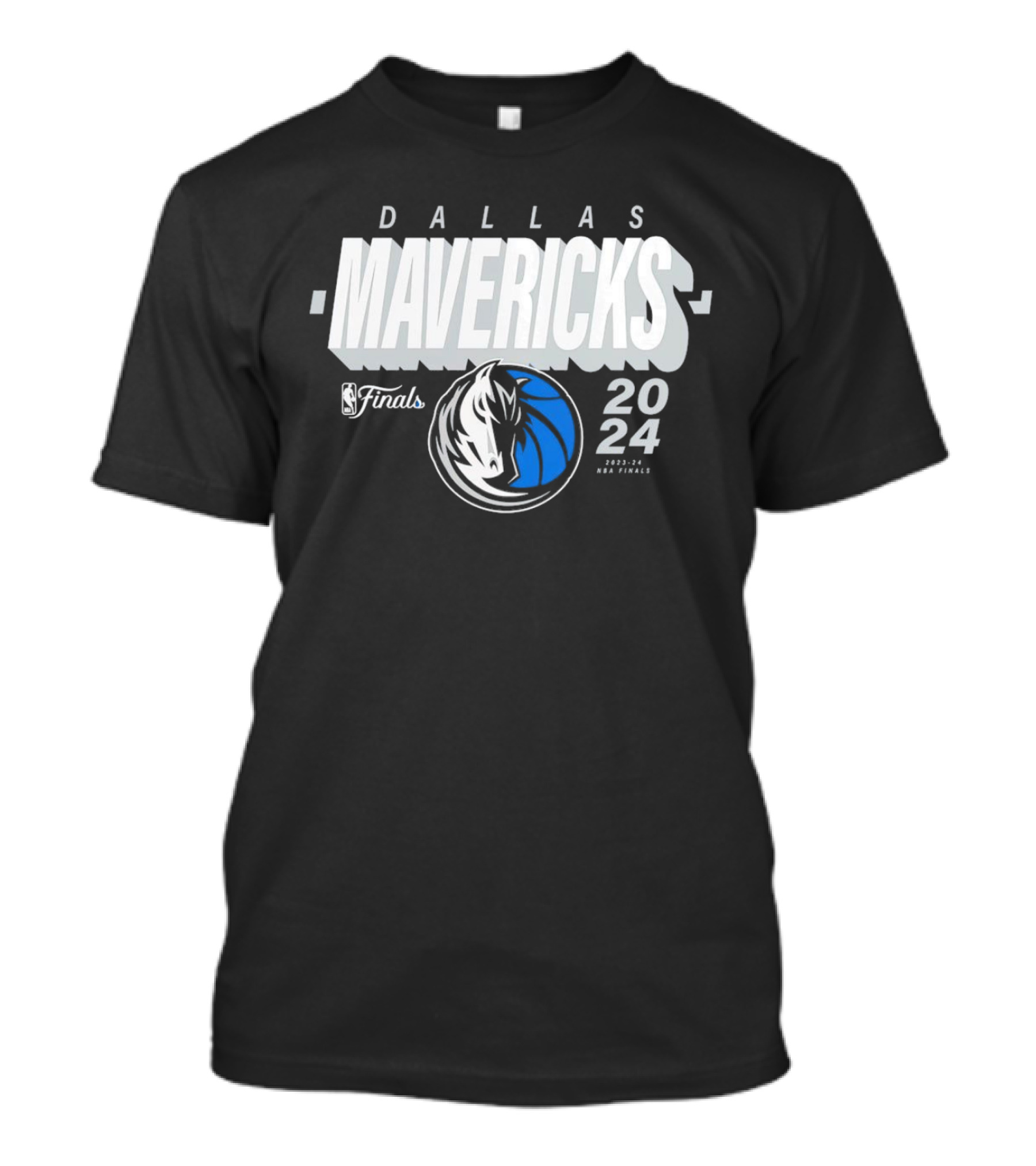 Dallas Mavericks 2024 NBA Finals Mavericks Logo Finals 2023-24 Season T-Shirt