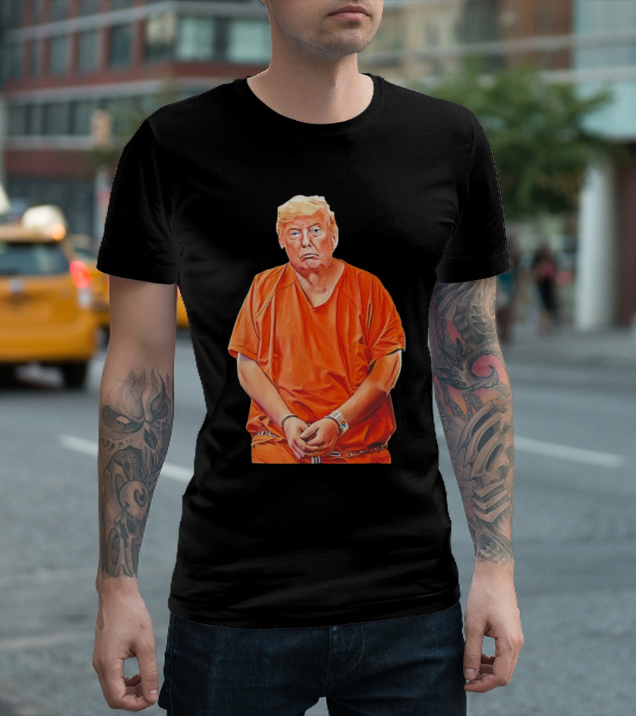 Donald Trump Orange Jumpsuit Inmate T-Shirt
