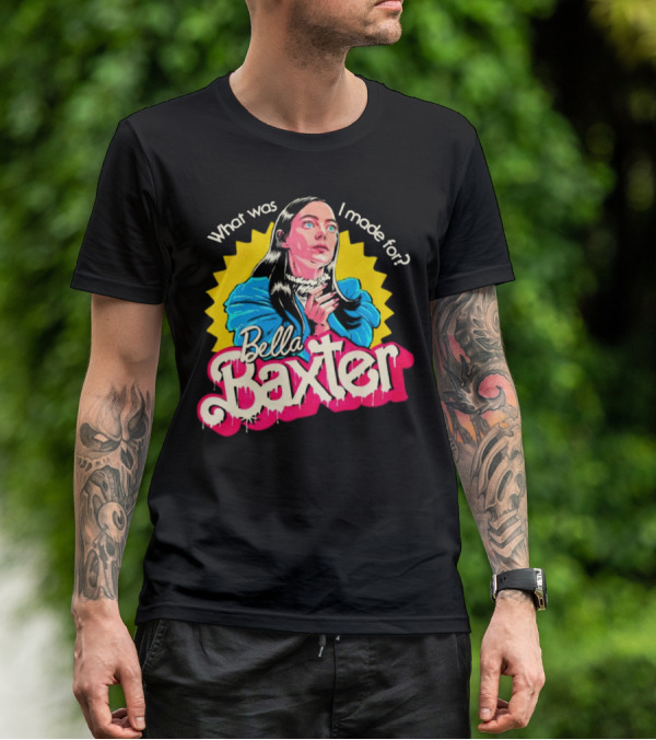 What Was I Made For Bella Baxter Retro Comic T-Shirt