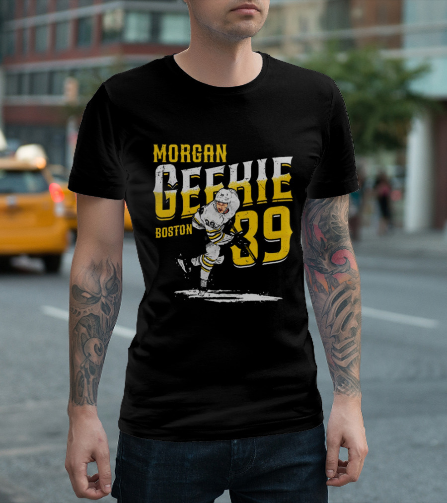 Morgan Geekie Boston 39 Hockey Player T-Shirt