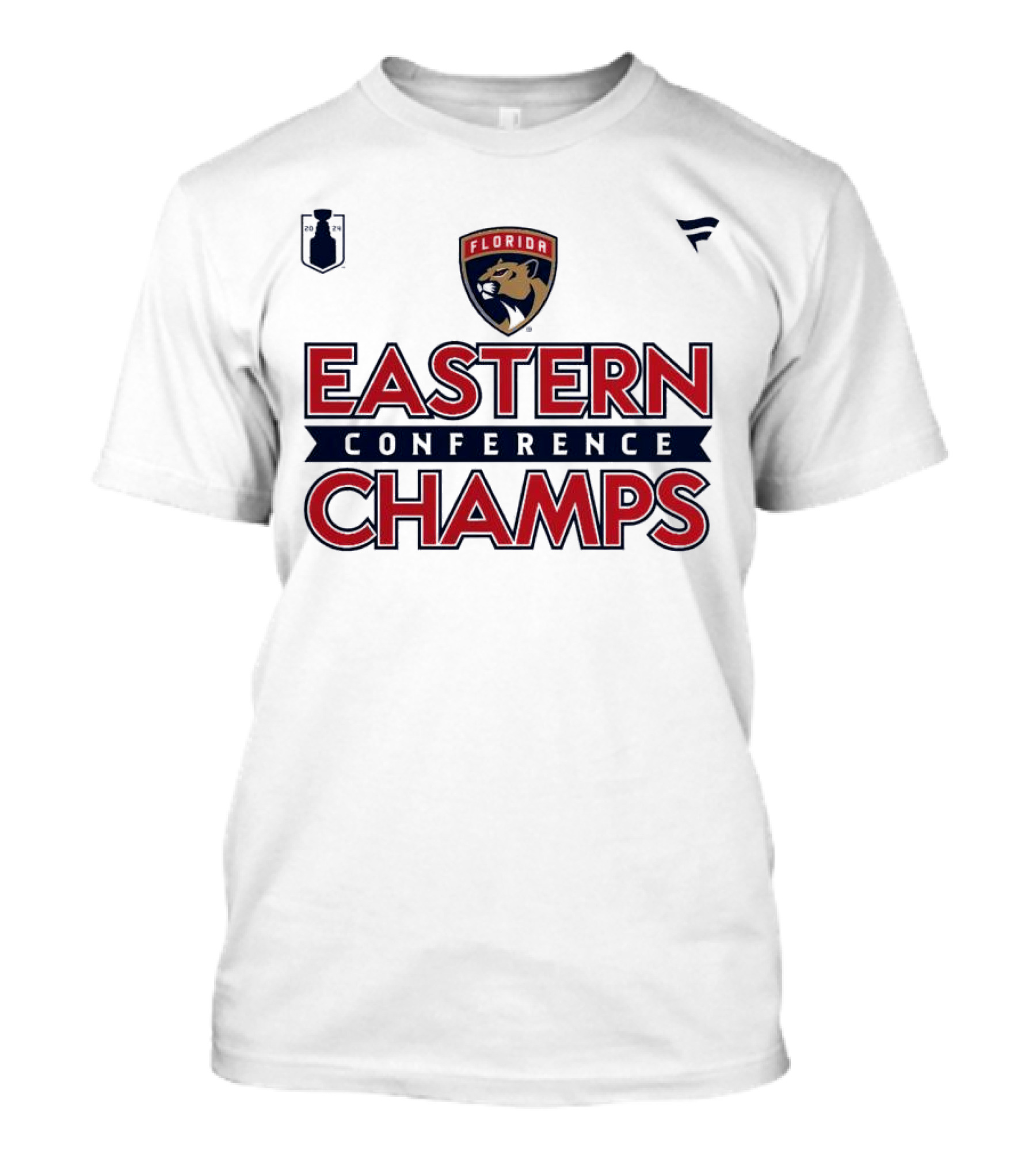 Florida Panthers Eastern Conference Champs 2024 Logo And Trophy Symbols T-Shirt