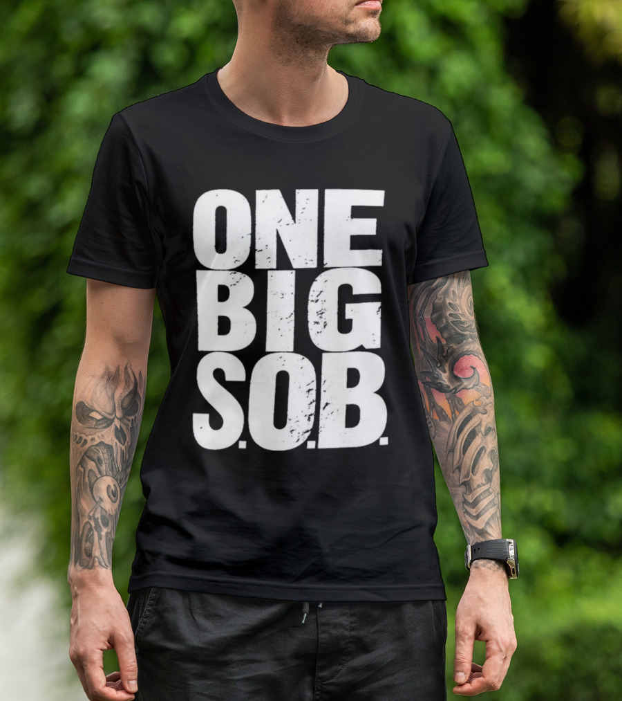 Braun Strowman One Big S.O.B T-Shirt