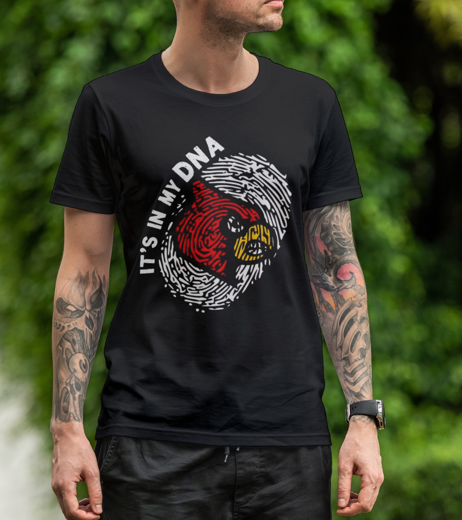 Louisville Cardinals It’s In My DNA Fingerprint T-Shirt