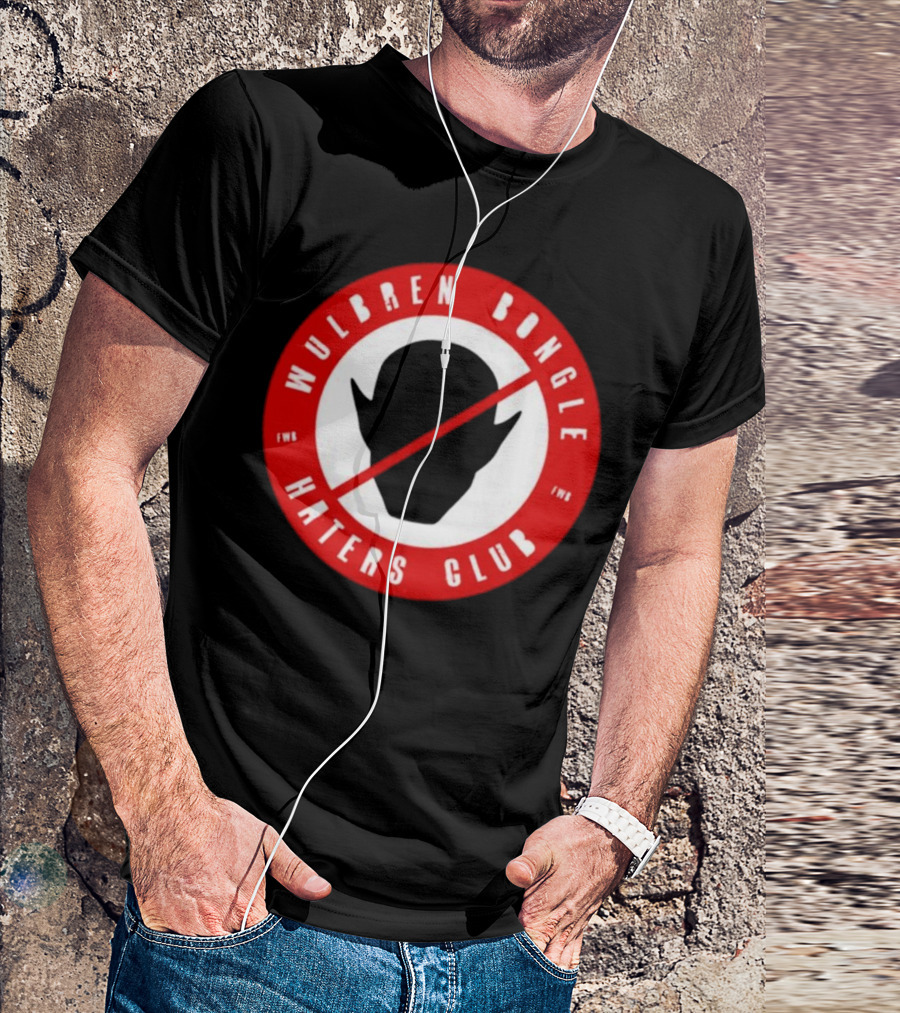 Wulbren Bongle Haters Club Red Circle T-Shirt