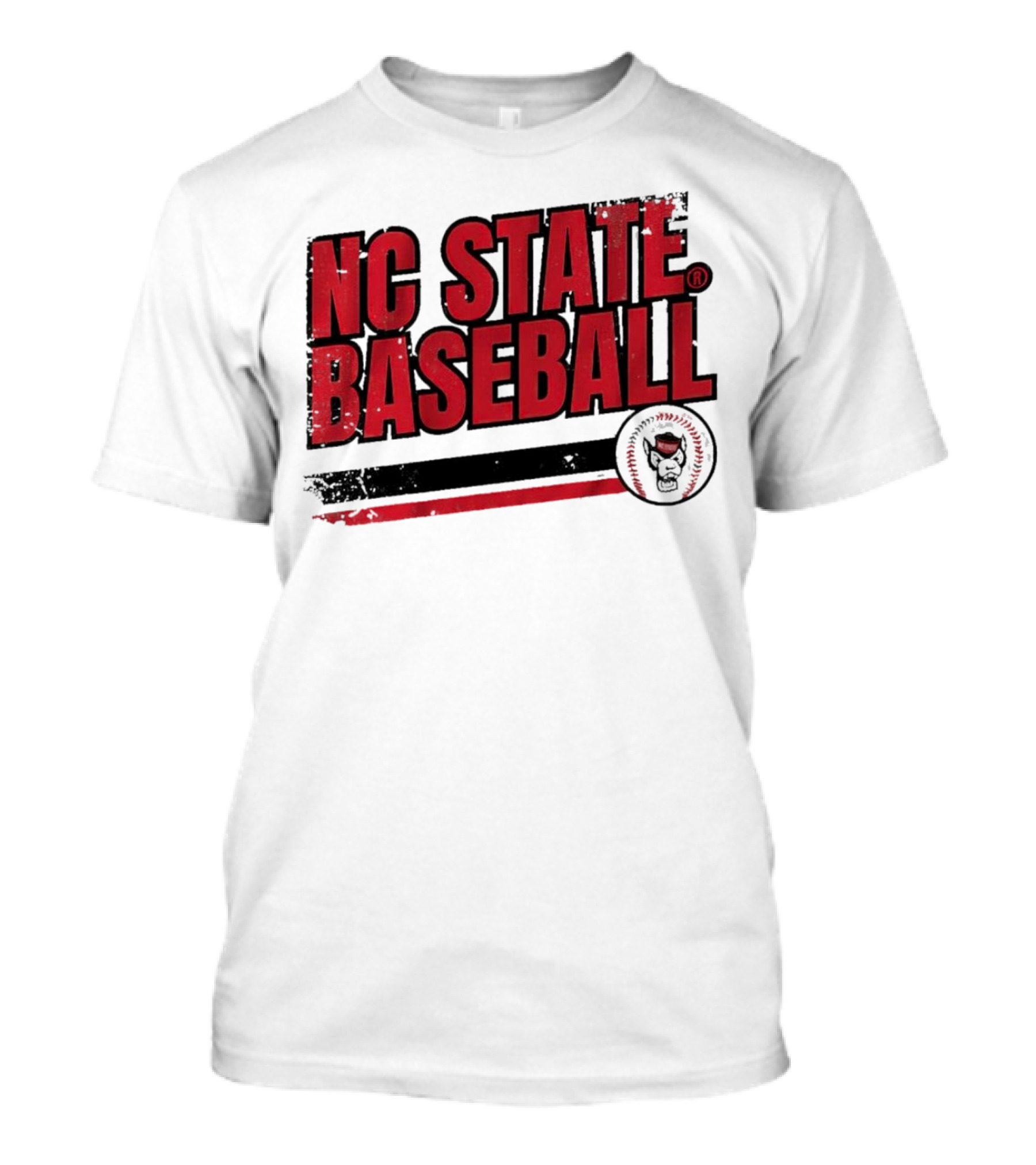 NC State Baseball Wolfpack Logo T-Shirt
