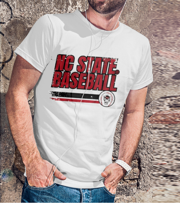 NC State Baseball Wolfpack Logo T-Shirt