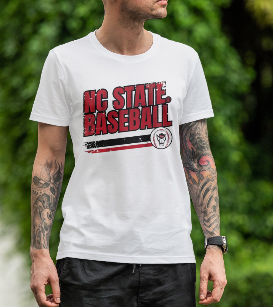 NC State Baseball Wolfpack Logo T-Shirt