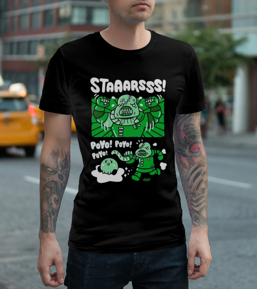 STAAARSSS Poyo Poyo Poyo Alien Creature Encounter T-Shirt