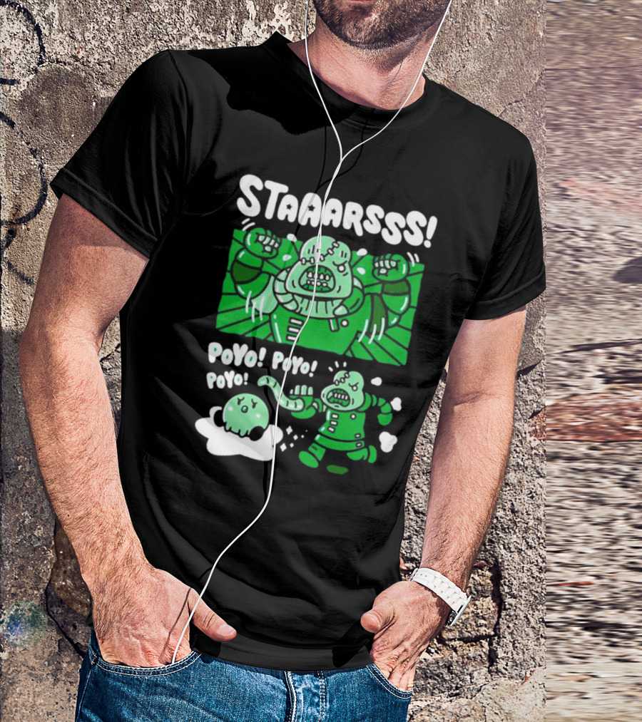 STAAARSSS Poyo Poyo Poyo Alien Creature Encounter T-Shirt