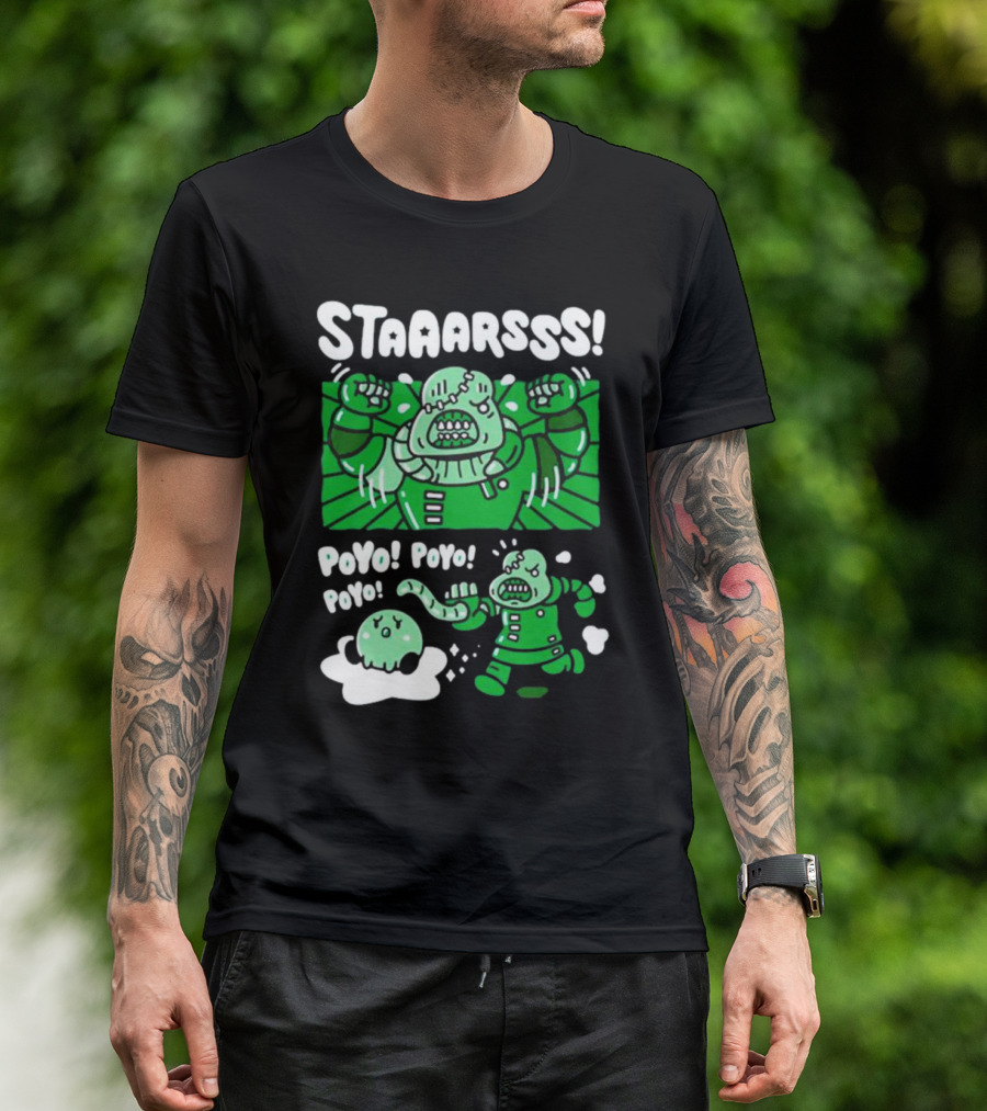STAAARSSS Poyo Poyo Poyo Alien Creature Encounter T-Shirt