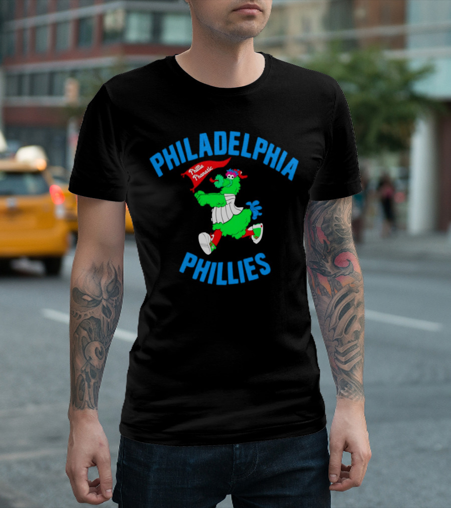 Philadelphia Phillies Phillie Phanatic Running T-Shirt
