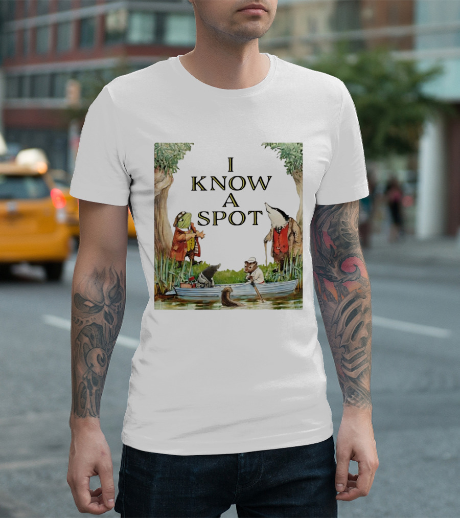 I Know a Spot Animals by the River with Friends T-Shirt