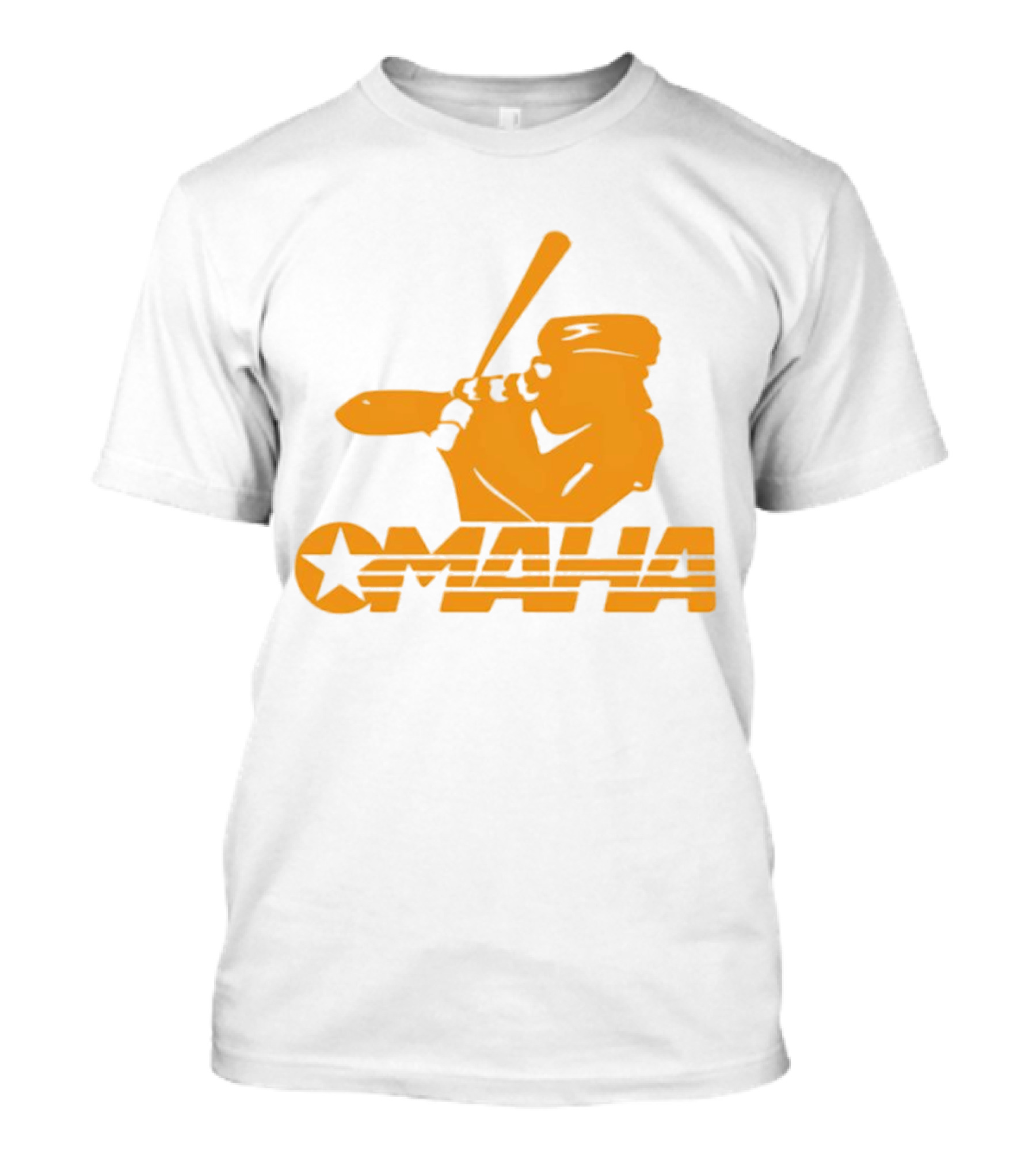 Omaha Baseball Player Star T-Shirt