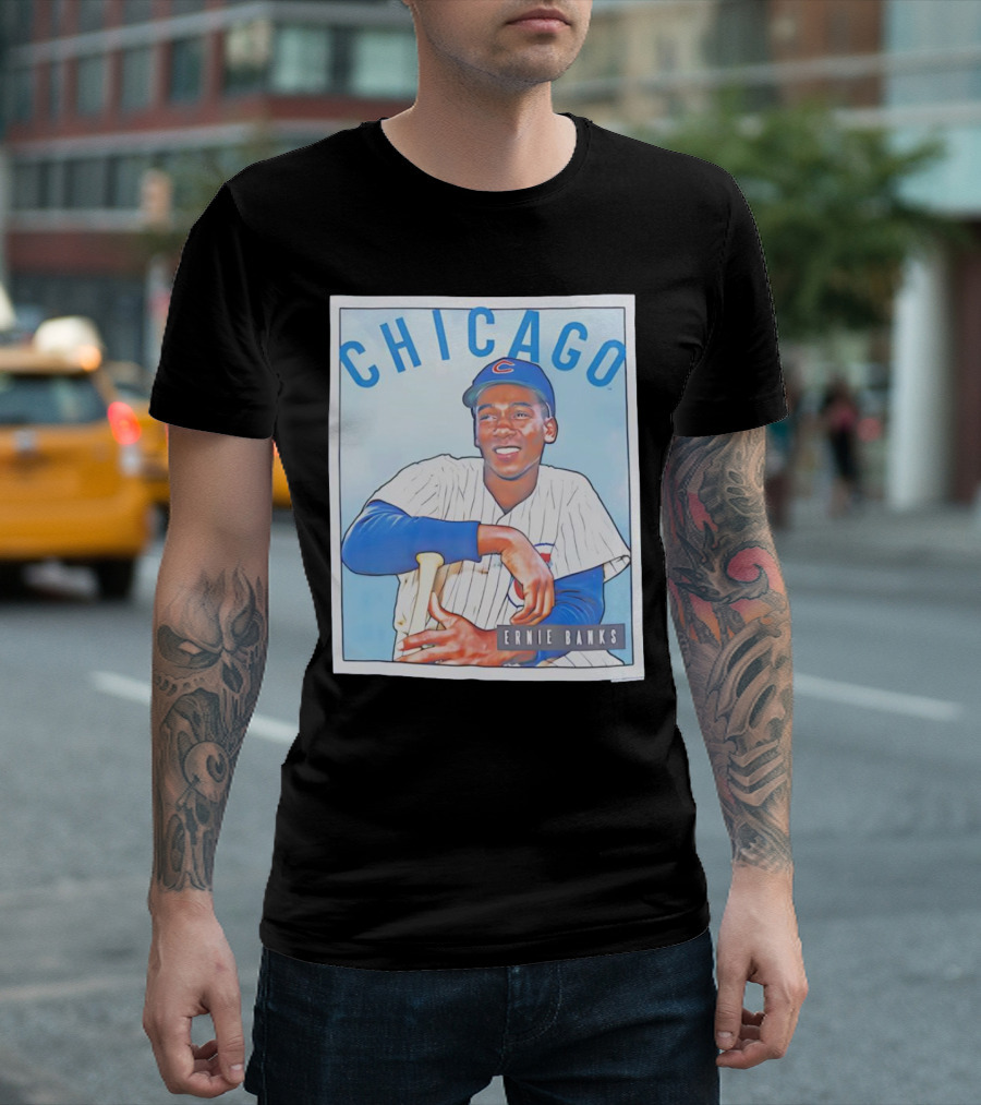 CHICAGO ERNIE BANKS T-Shirt