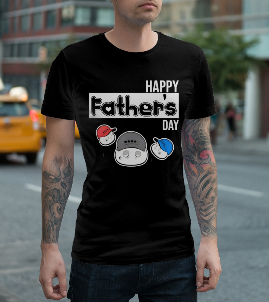 Happy Father’s Day Metokur Inspired Emoji Trio T-Shirt