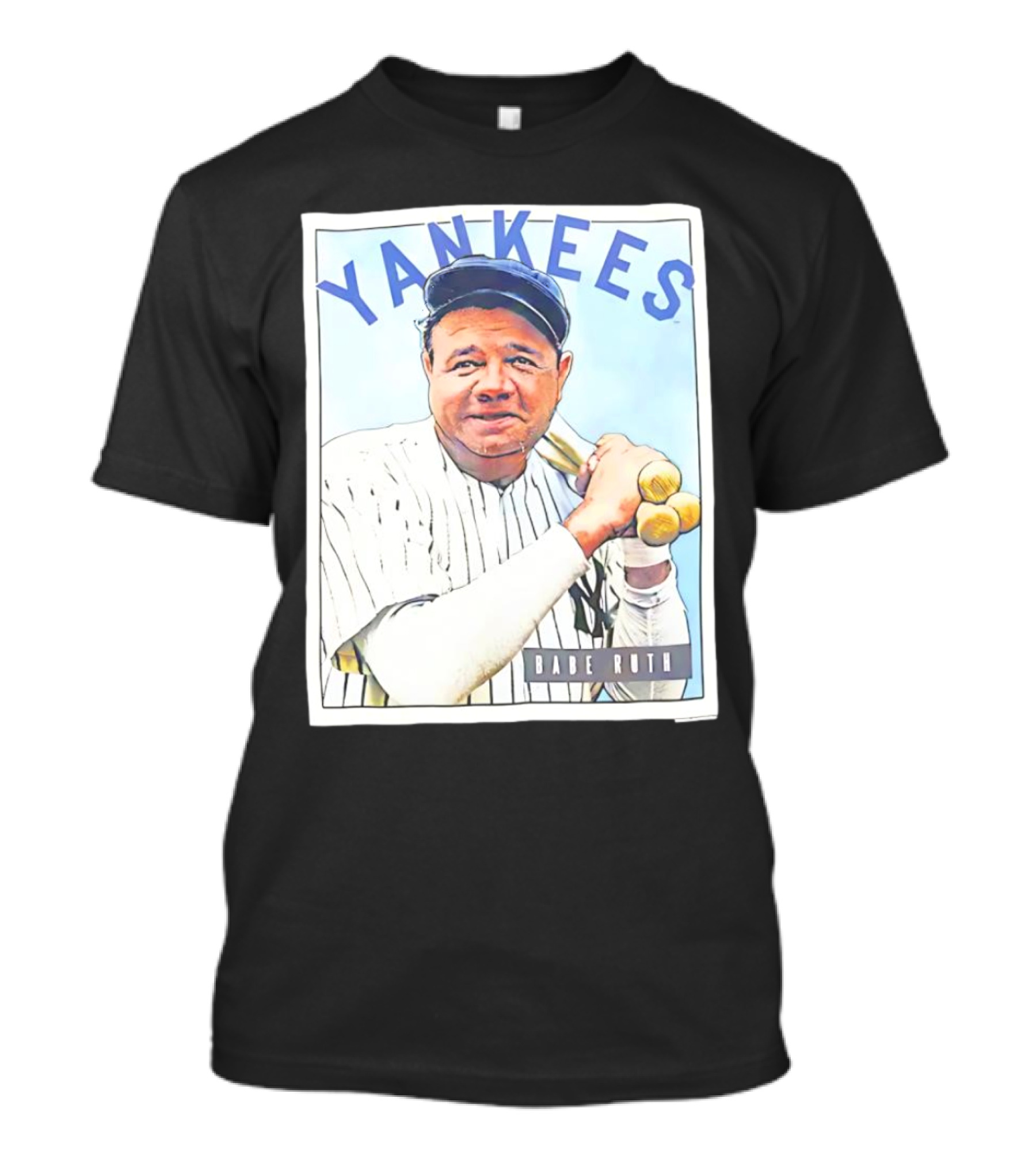 YANKEES Babe Ruth Baseball T-Shirt