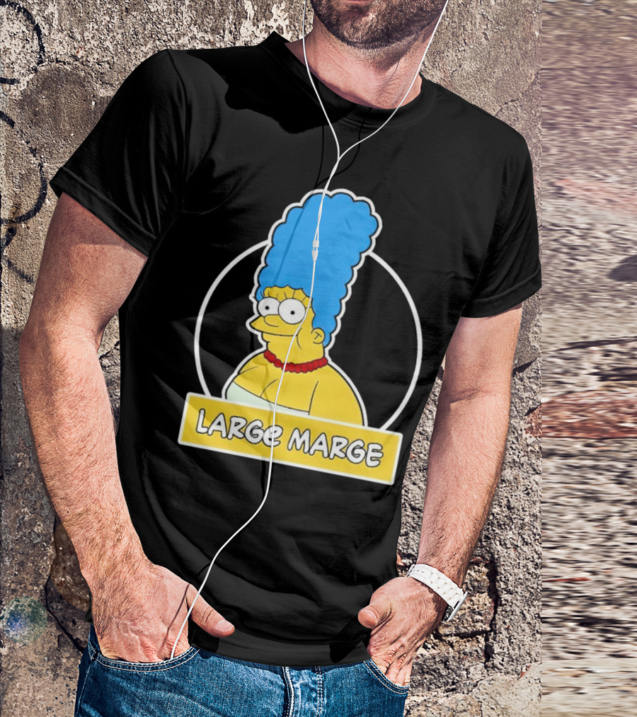 Large Marge Cartoon Character Design Justin Danger Nunley T-Shirt