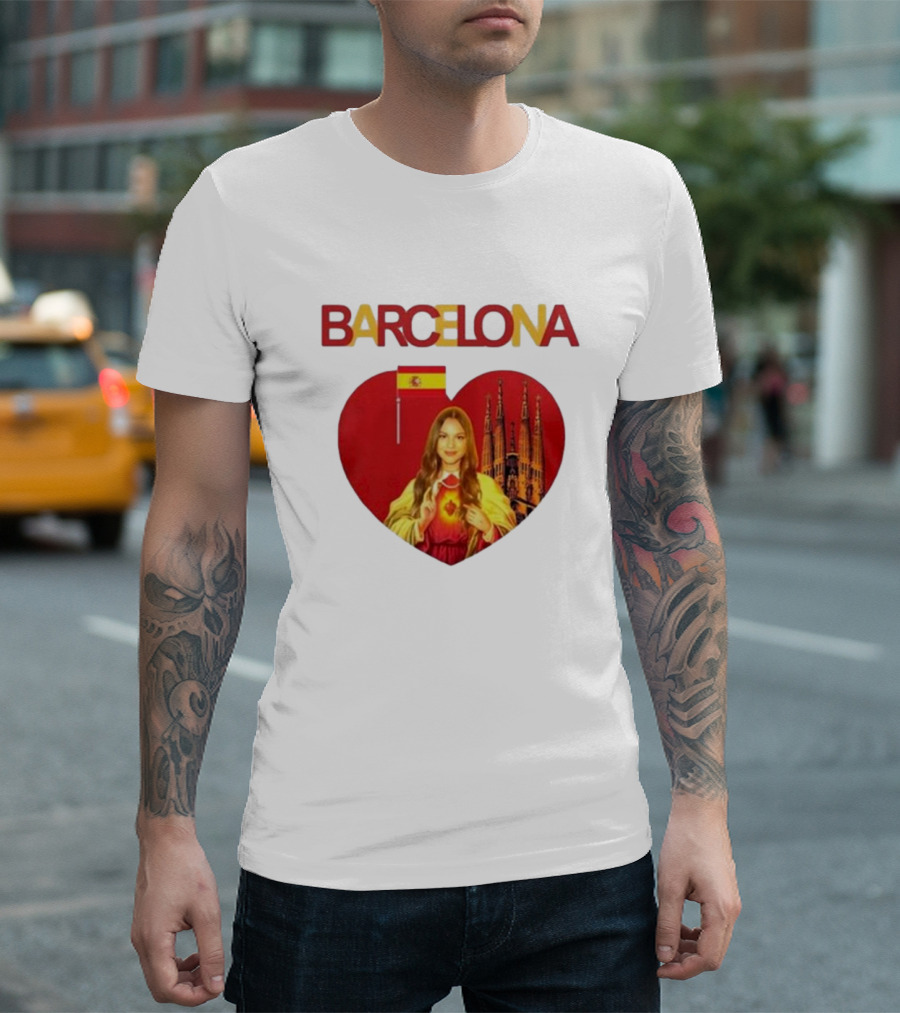 Barcelona Olivia Rodrigo Jesus Spain Iconic T-Shirt