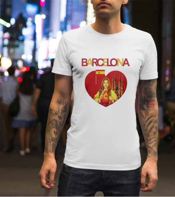 Barcelona Olivia Rodrigo Jesus Spain Iconic T-Shirt