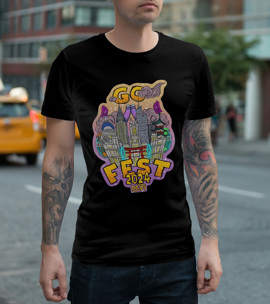 GO Fest 2024 Skyline City T-Shirt