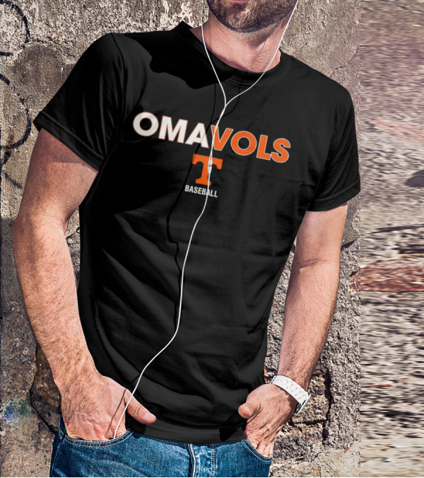 Omavols Tennessee Volunteers Baseball T-Shirt