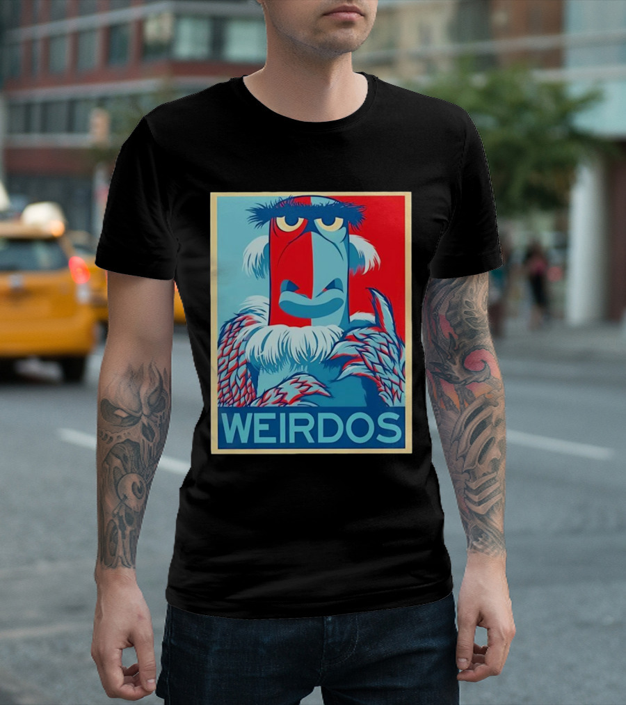 Sam The Eagle Weirdos Shepard Fairey Hope T-Shirt