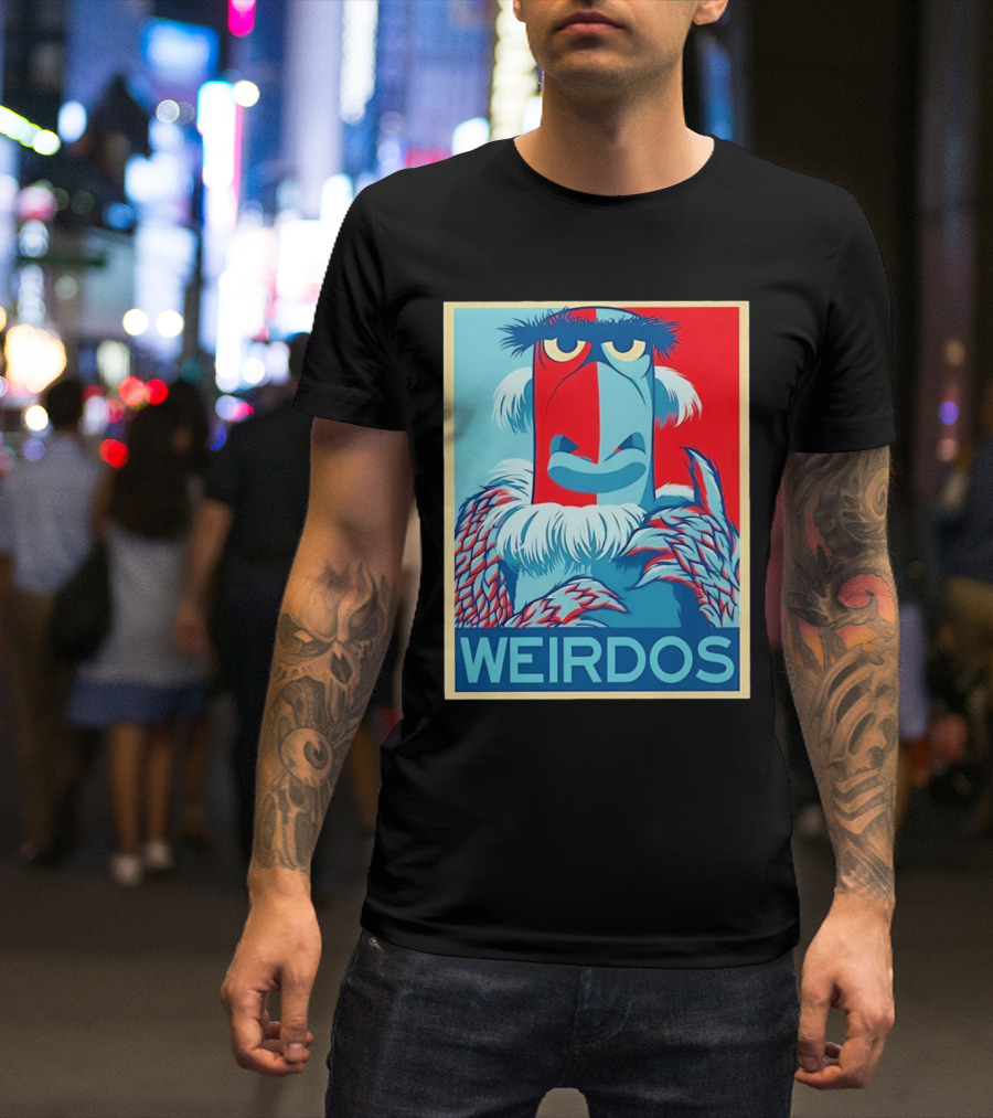 Sam The Eagle Weirdos Shepard Fairey Hope T-Shirt