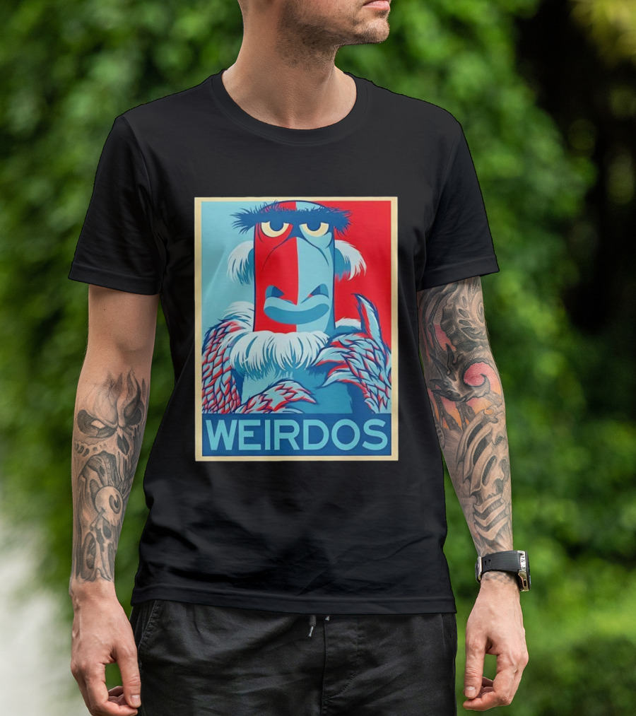 Sam The Eagle Weirdos Shepard Fairey Hope T-Shirt