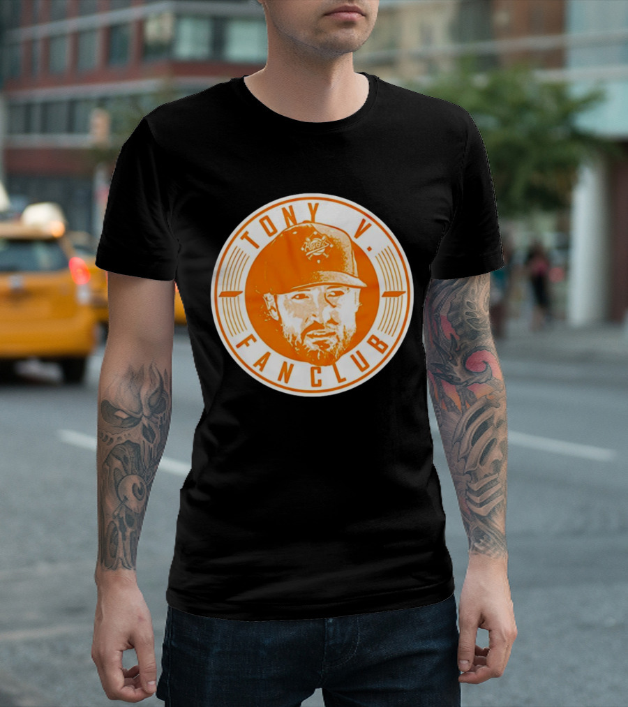 Tony V. Fan Club Baseball Hat T-Shirt