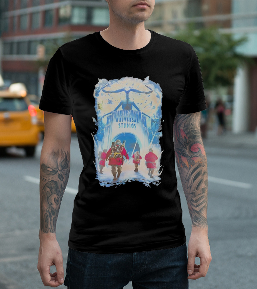 Universal Studios Ghostbusters Frozen Empire Adventure T-Shirt
