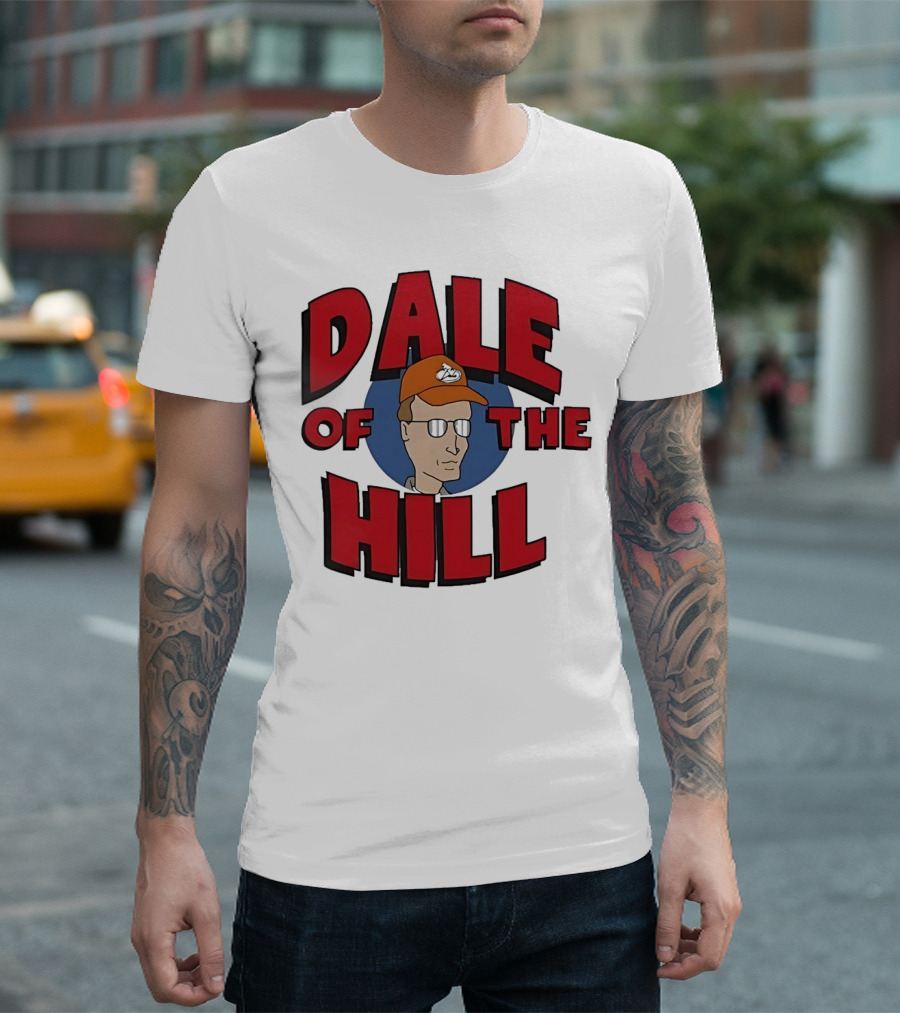 Dale Gribble Dale of the Hill Cartoon Graphics T-Shirt