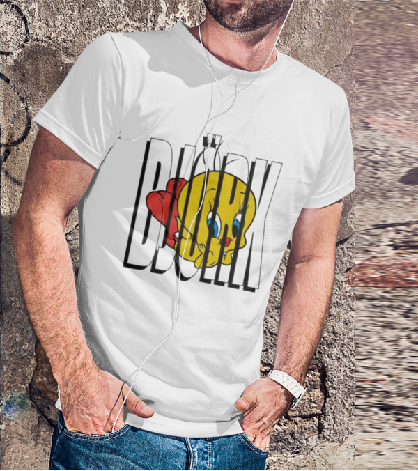 Tweety Bjork Chibi Cute Duck T-Shirt
