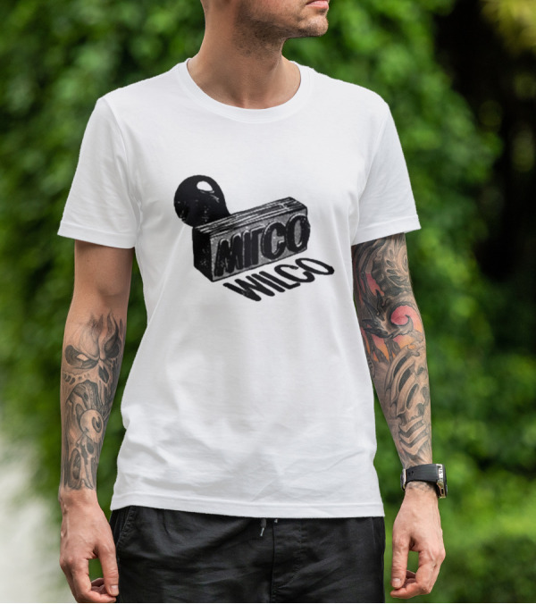 Wilco Band Logo Stamp Block T-Shirt