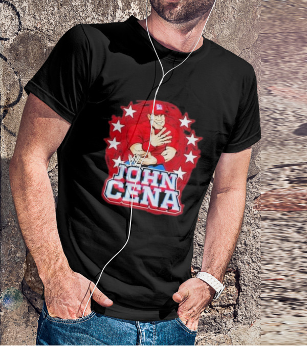 WWE John Cena Cartoon Stars T-Shirt